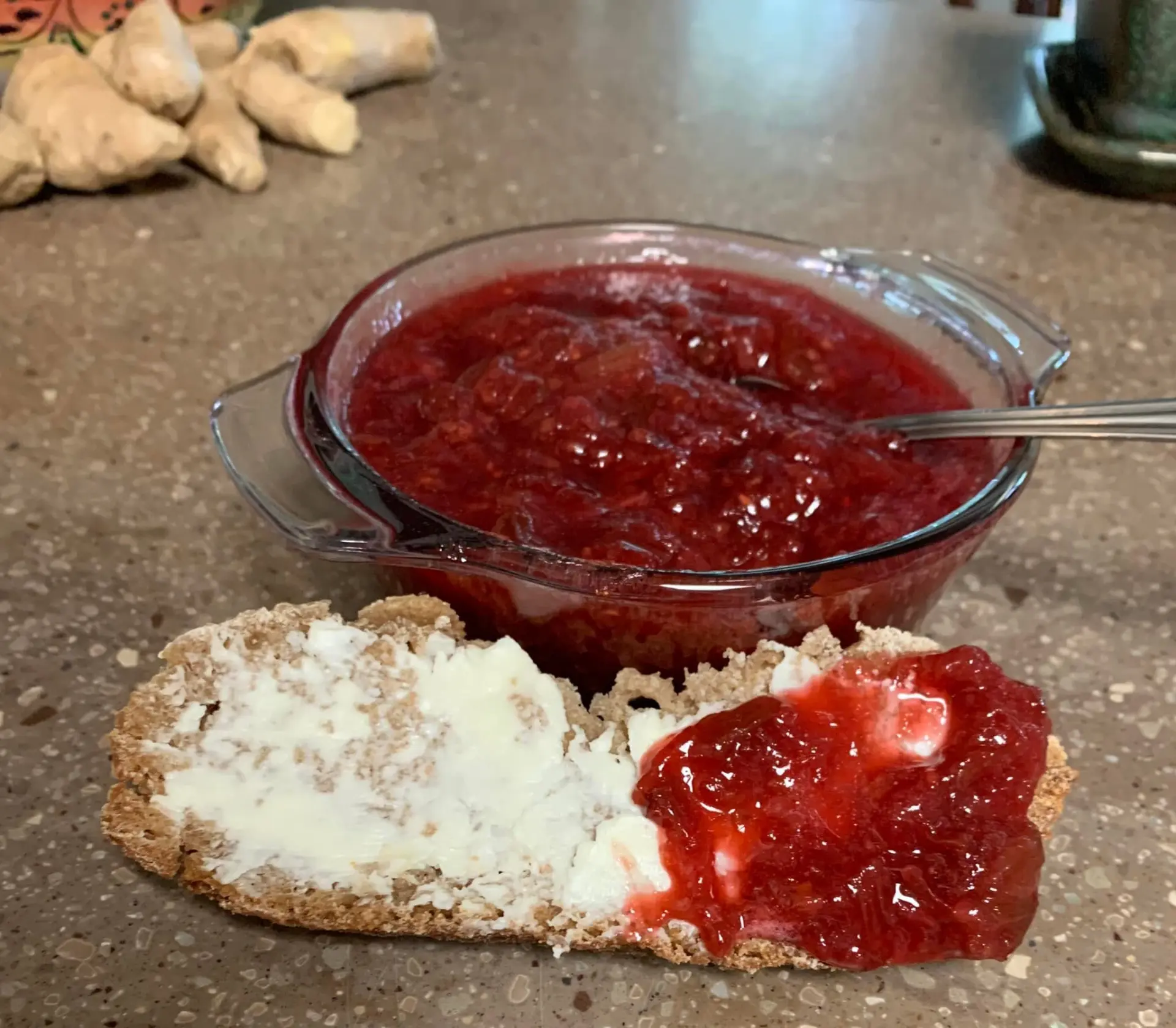 Rhubarb & Ginger Jam